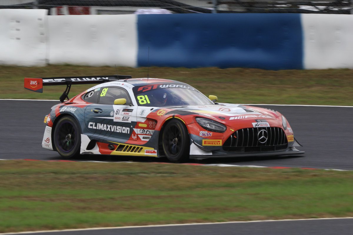 gfinthebase's tweet photo. GT World Challenge Asia 2026
Okayama International Circuit
Car: Mercedes-AMG GT3 EVO
Team: Climax Racing
Car No:81
#GTWorldAsia #岡山国際サーキット https://t.co/p0AGmzvkIp