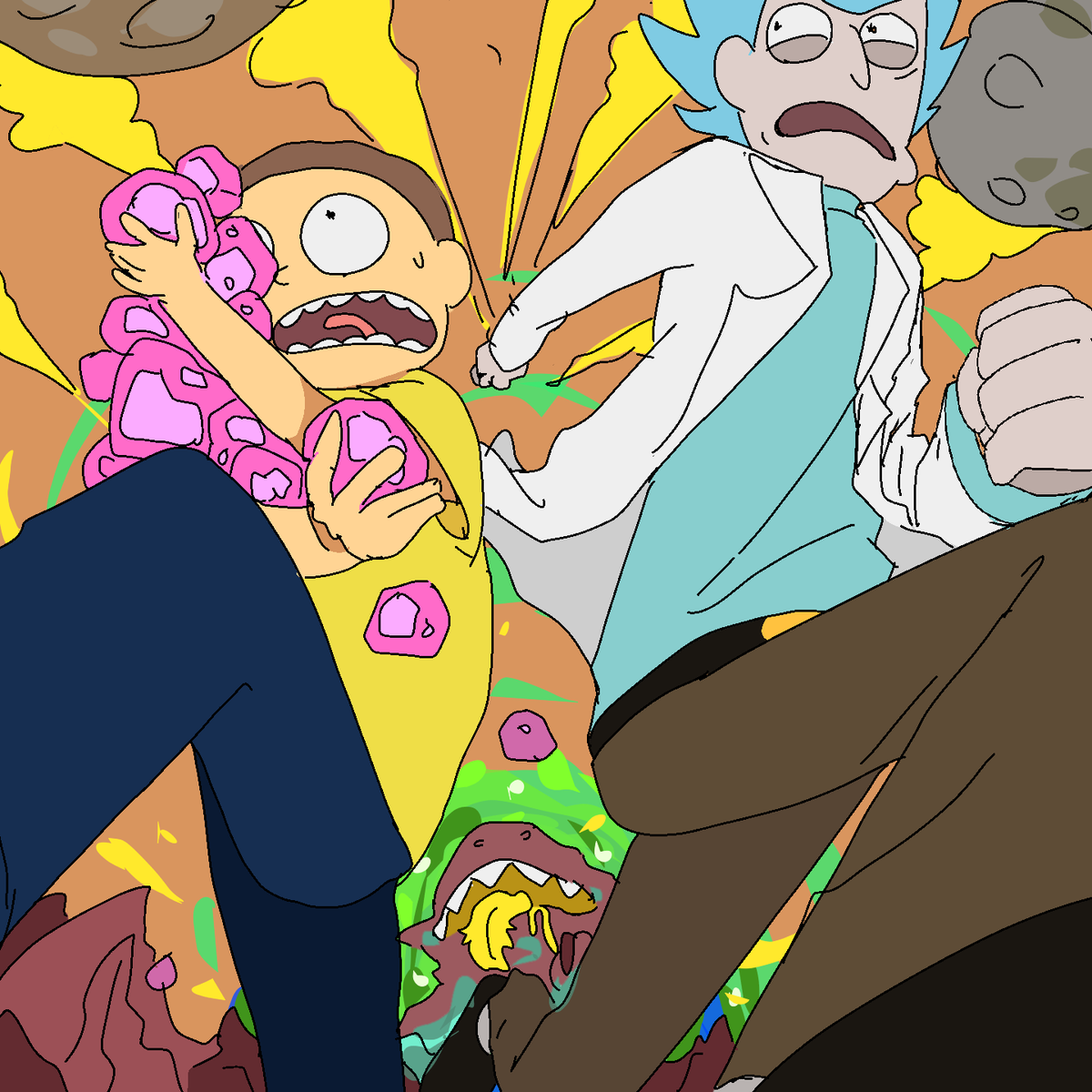 Youru52715's tweet photo. #rickandmorty https://t.co/sQviGVWrIa