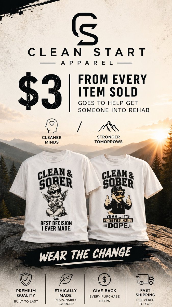 CleanStartWear tweet picture