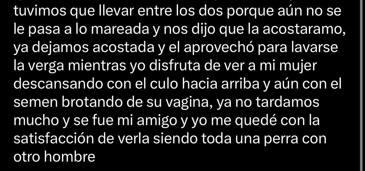3x_relatos's tweet photo. Deje que mi esposa fuera cogida por mi amigo 🔥

Que buen relato https://t.co/fHvJsbhY7e