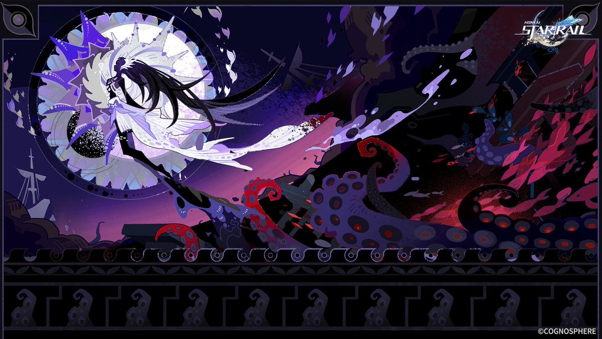 TheaTheFinality's tweet photo. I really love this art style and I hope Hoyo will do more of this in 5.X https://t.co/E3daG39lFw
