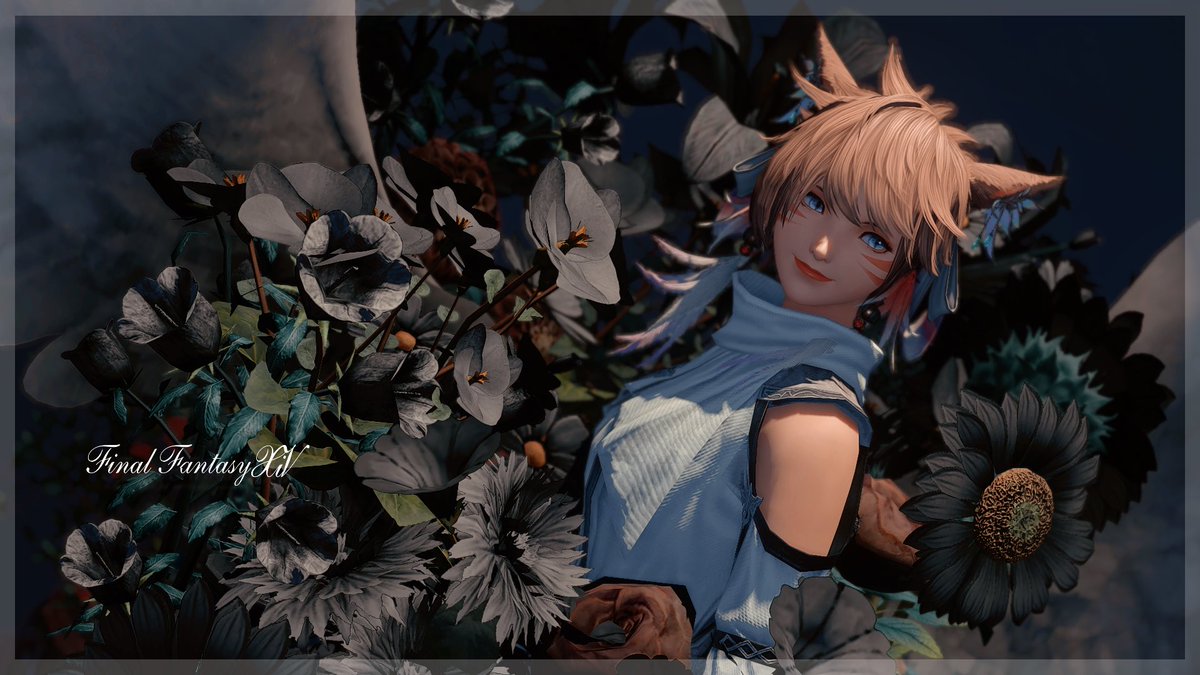 Liu63_FF14's tweet photo. 「  Pied Fleur  」

#Pipi_Studio 
#FF14SS https://t.co/SDh4dMa5Dt