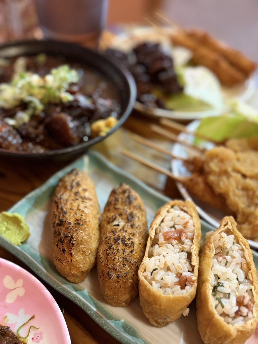 TsuyoShih78's tweet photo. おちょぼ稲荷でお昼ご飯 https://t.co/NdCD7i9HNm