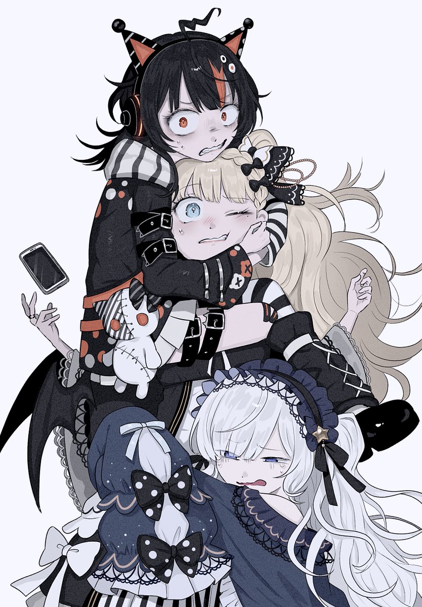 amecopic's tweet photo. 「 たすけて！！」
#まのさば二次創作 https://t.co/ymPa3rKV1d