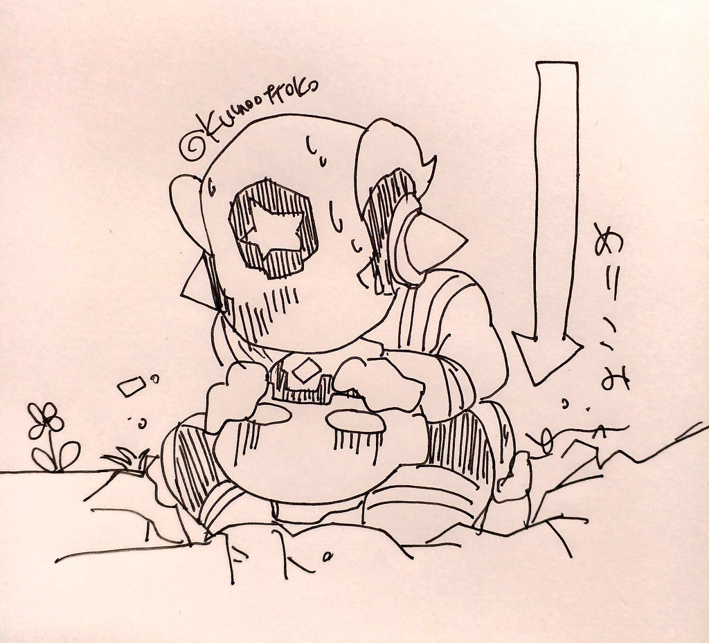 kumoottoko's tweet photo. おんぶならいけると思ったと供述しており https://t.co/bPqfhFgwvN