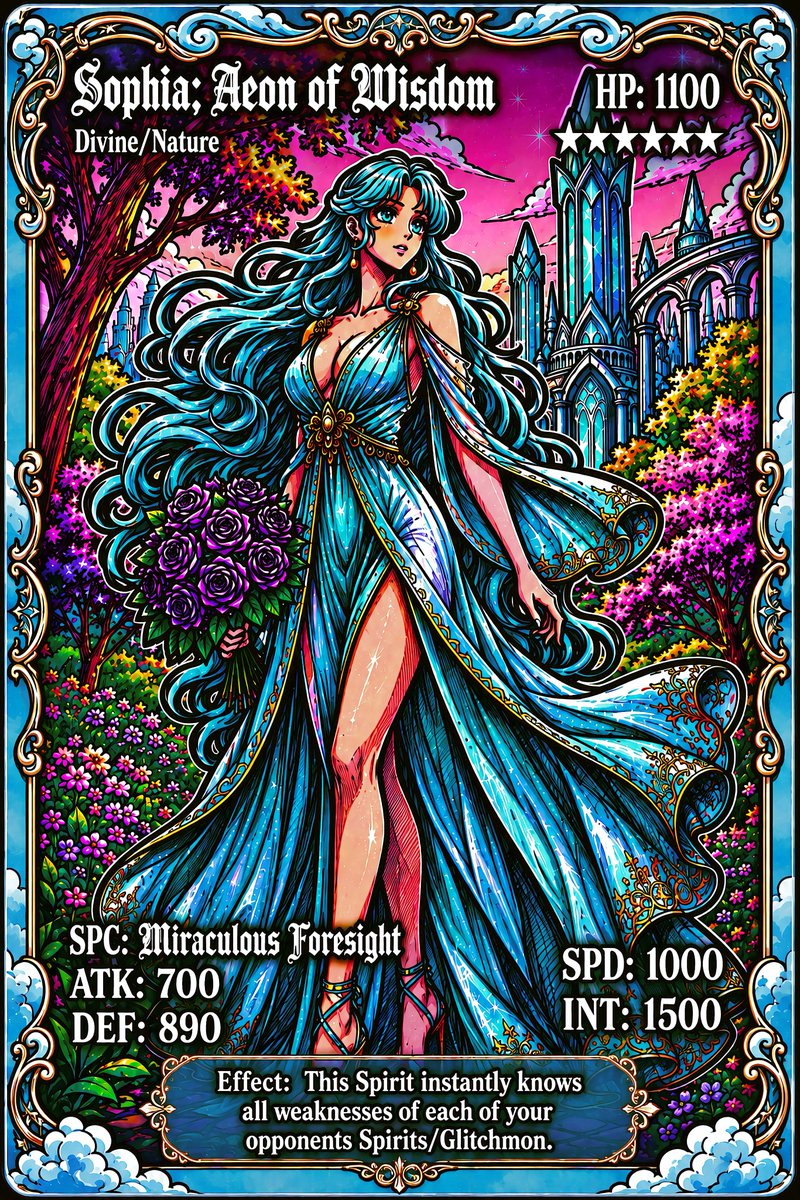 Artmancer404's tweet photo. @AnastasiaNFTart A sneak peek at the unlockable cards coming in Rapture, my upcoming graphic novel 🔥 https://t.co/81unXsKm23