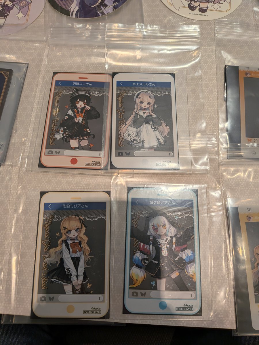ravi_a92's tweet photo. 交換　魔法少女ノ魔女裁判　まのさば　ダイバーシティ

【譲】画像のもの

【求】(同商品同士交換希望)
スタンプラリー　ハンナ＞エマ ヒロ
特典ブロマイド　ヒロ
トレーディング缶バッジ　シェリー
トレーディングカード　シェリー＞ハンナ
コースター　シェリー＞ハンナ

16時まで現地にいます〜 https://t.co/yNHkcNgLhA