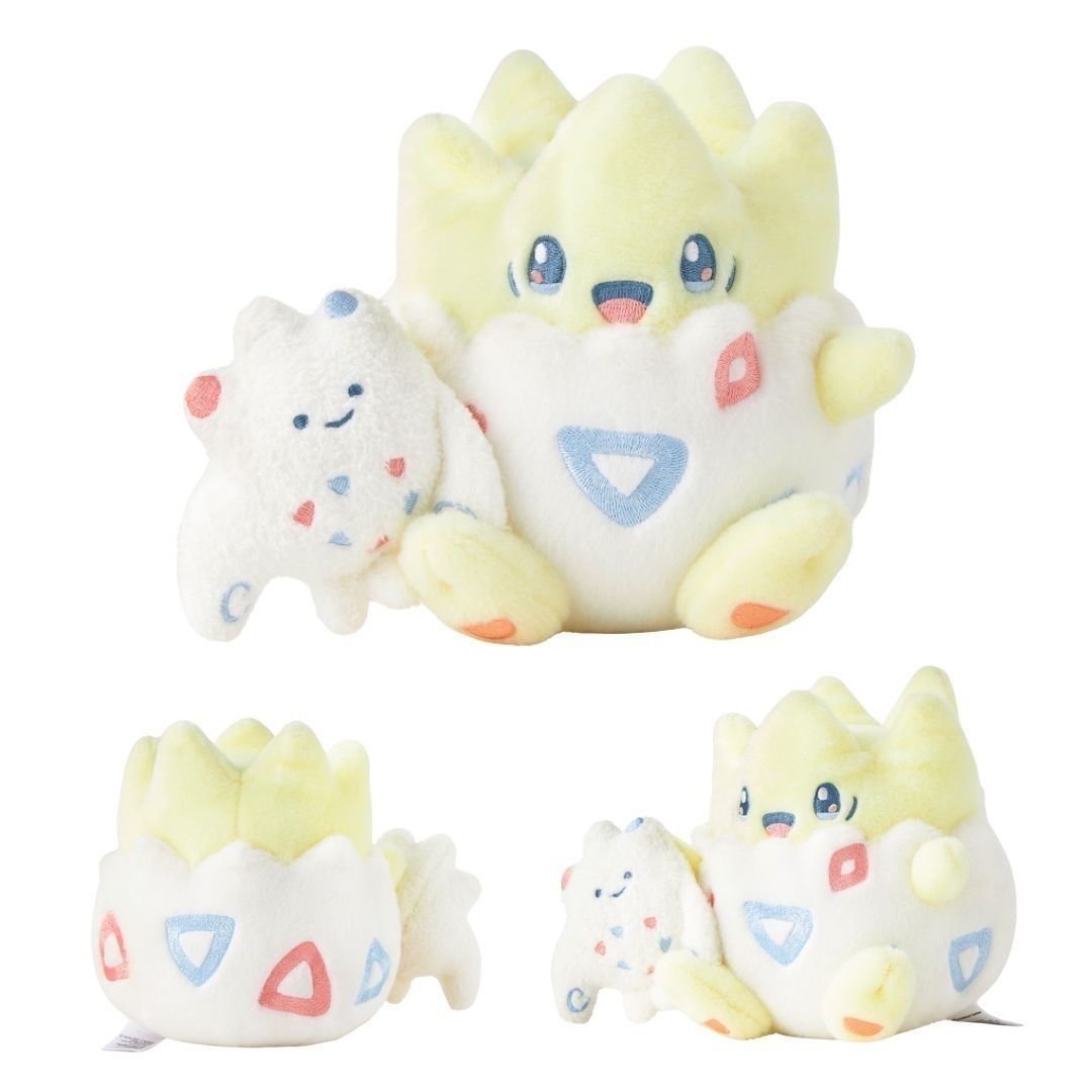 mecchaJP's tweet photo. The cutest Togepi &amp; Togekiss moment 💗 
Pokémon Little Daydream - Plush Togepi &amp; Togekiss 💤✨ Check it out at the link below!
🛑 https://t.co/VR2bpV3tH6

#Pokemon #Togepi  #Togekiss https://t.co/3OP8BuFtCY