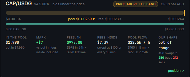 ArbitrageApe's tweet photo. $AA has reached 1M mcap.

and since i posted about the $5000 holders rewards in just 26 mins in the next payout it will be $6000 in total.

Do you realize the whole point of this is that you will never have to sell your $AA because overtime you will receive more USDG than what u aped for?

I dont think many people have.

Apes strong together.