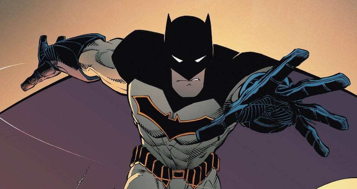 Shim_Sham_'s tweet photo. @TroyHasEbola Put a yellow back drop to the bat logo like this. But no batman design is complete until the cape can completely wrap around him. https://t.co/aZQZGgSYwP