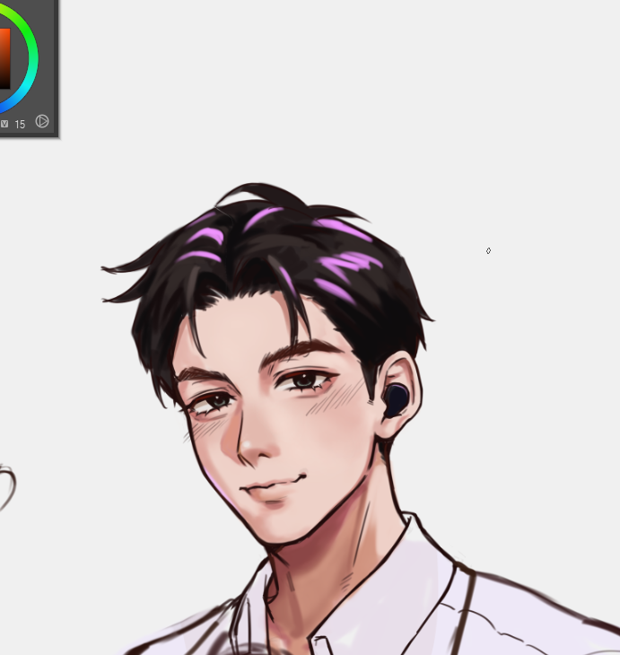 naoblud's tweet photo. Hamin wip c: https://t.co/KNT476aG8G