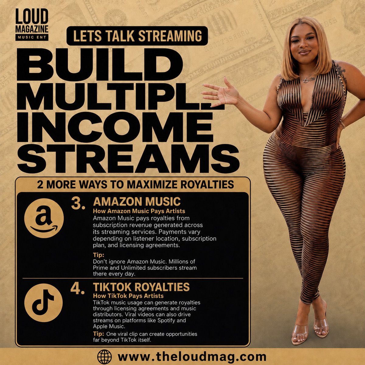 kmanuels's tweet photo. Streaming isn’t just Spotify. Every platform pays differently. Understanding Spotify, Apple Music, TikTok, YouTube, and TIDAL helps you plan smarter releases, collect royalties, and build a sustainable career. https://t.co/r3Y78tPAli