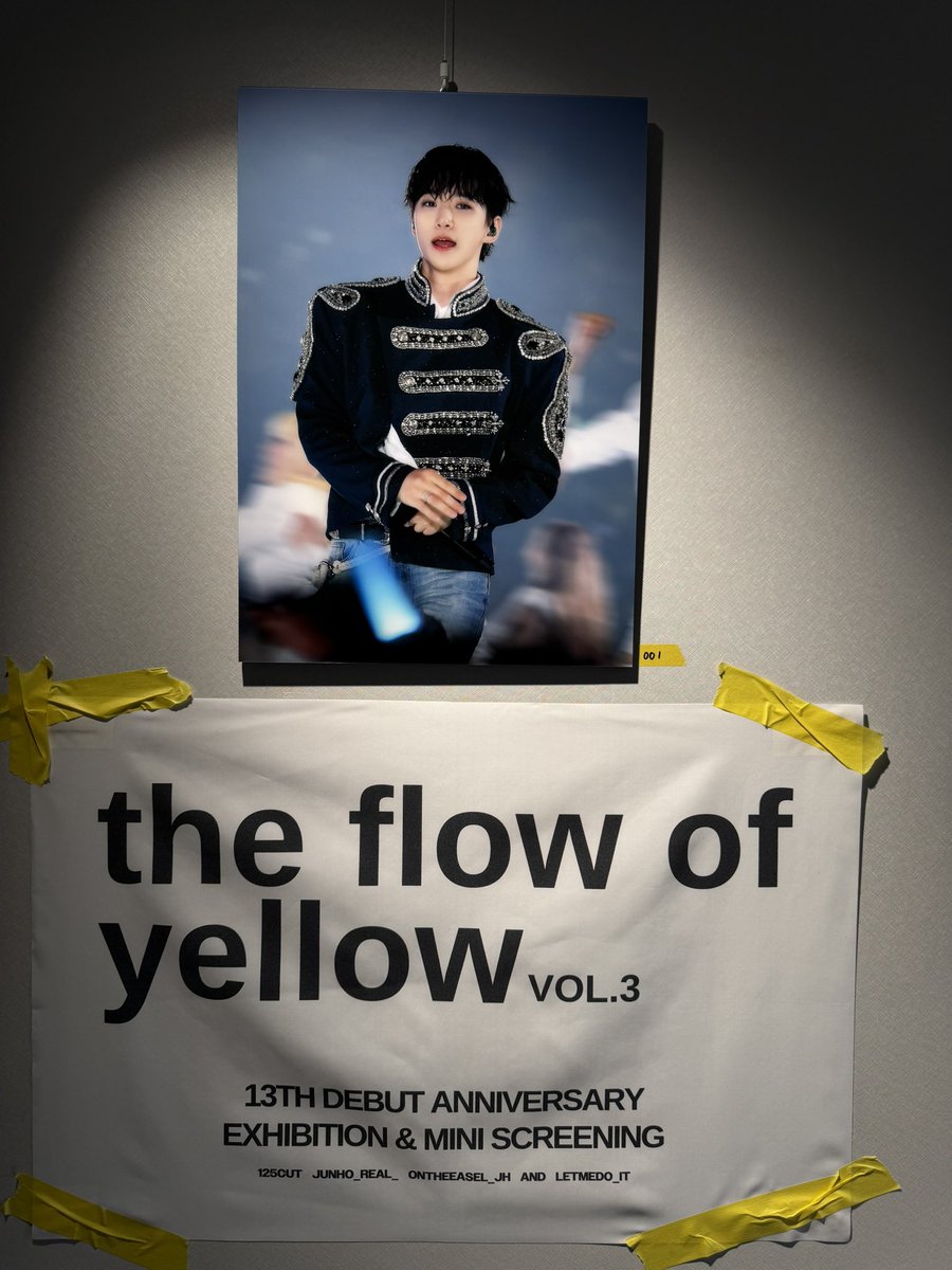 74106223's tweet photo. #THE_FLOW_OF_YELLOW vol.3 
Exhibition in Tokyo 
今年も素敵な写真がたくさん！
#이준호 #LEEJUNHO #ジュノ #李俊昊 https://t.co/JaJTHumRhr