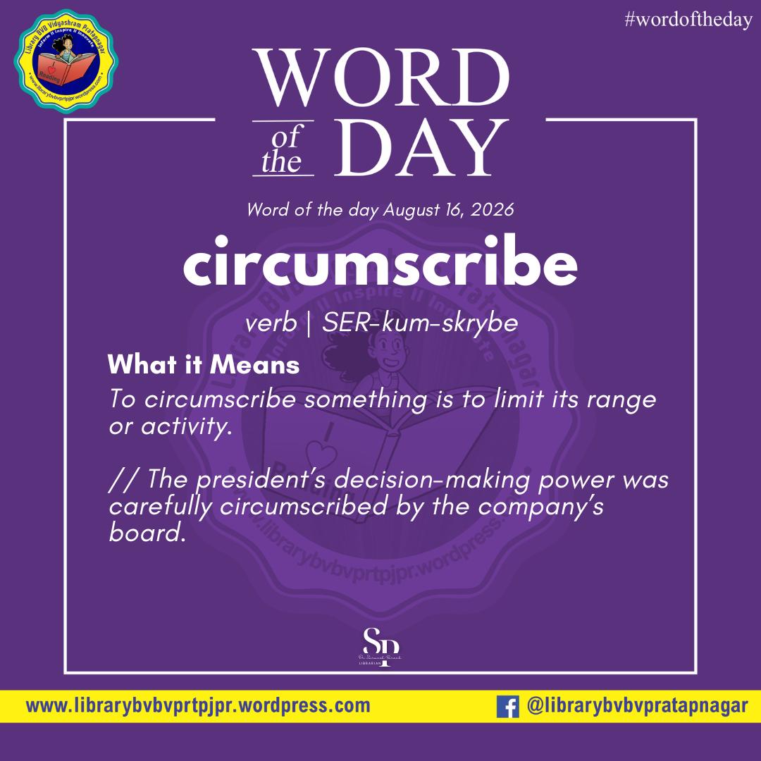 HilaydaHner's tweet photo. Word of the Day: August 16, 2026 https://t.co/s71oyicu54