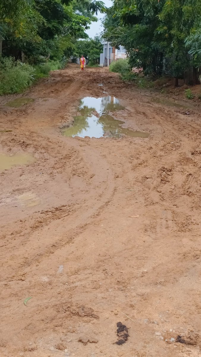 narendra9297's tweet photo. @revanth_anumula @GHMCOnline @Collector_SRD 
Respected @revanth_anumula Garu, there is no proper road from Muthangi Village to RRS College. People are suffering daily. Kindly look into this and resolve it at the earliest.

Resident: T. Narendra, Muthangi Village, Sangareddy Dist. https://t.co/OVSo1nlTNl