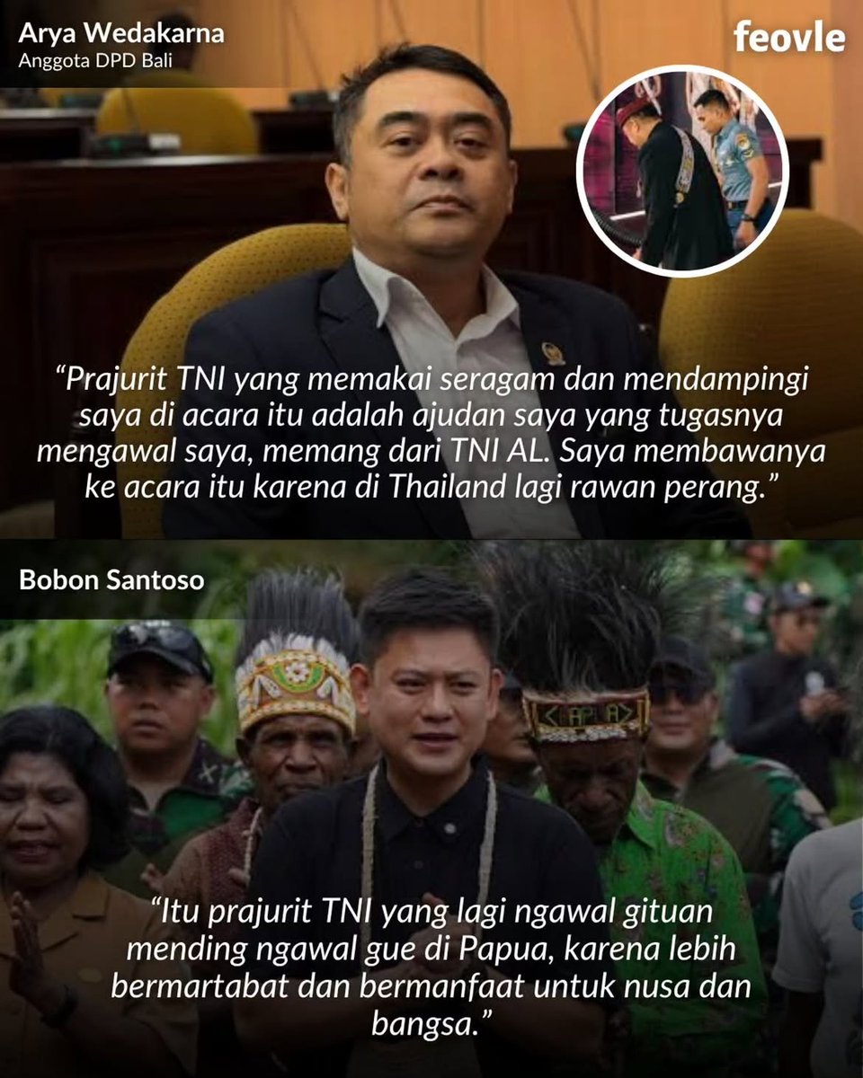 daunsirih5's tweet photo. Pejabat yang “tidak tahu” isi undangan.
Prajurit yang digeser dari tugas serius ke panggung kecantikan.
Dan Bali yang dipromosikan dengan cara yang bikin sebagian besar orang Bali malah geleng-geleng kepala. https://t.co/T84Svz2ZyR