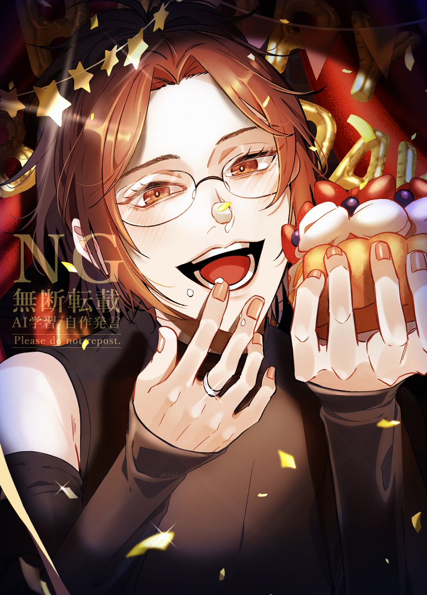 EhllhE's tweet photo. - ̗̀ 🎁𝐇𝐚𝐩𝐩𝐲 𝐁𝐢𝐫𝐭𝐡𝐝𝐚𝐲🎂  ̖́-
いっぱい笑う君が好き🍰💜

#ハンジ・ゾエ生誕祭2026 https://t.co/I3mtLrBaAw