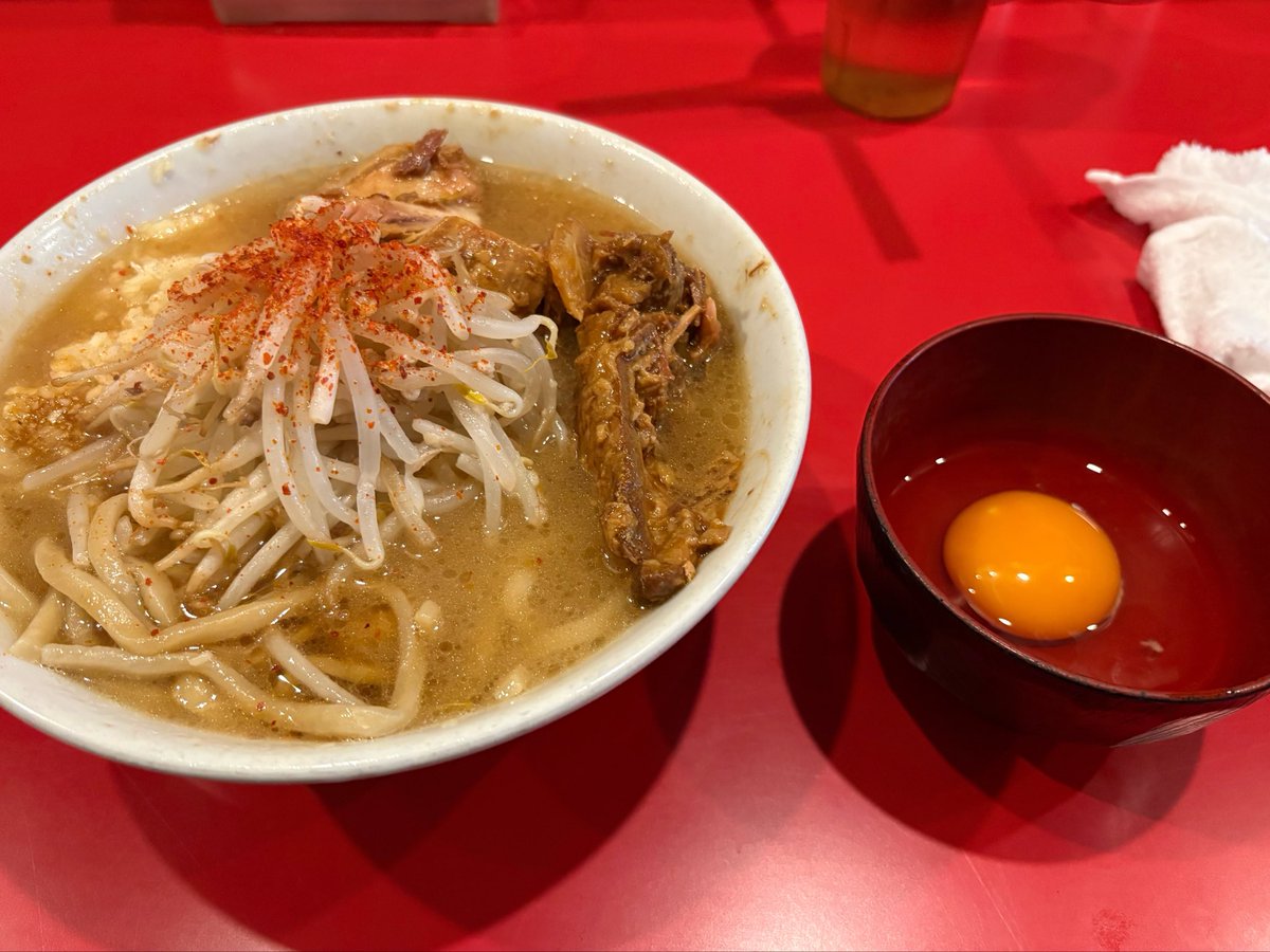 D_ha_Diary's tweet photo. 二郎系ハシゴ旅京都編
京都二郎 12:00
池田屋 12:30
麺量半分からのプチ食べたけど胃のキャパギリギリ過ぎた
美味しかったのでオールOK😋 https://t.co/LP5payx6OJ
