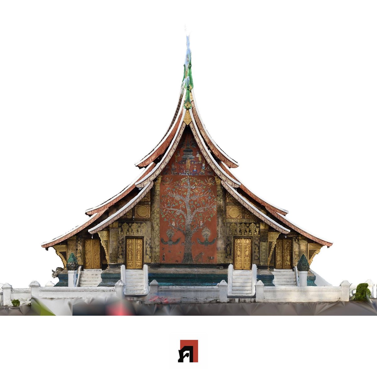 arch_kidyang's tweet photo. สิมวัดเชียงทอง หลวงพระบาง สาธารณรัฐประชาธิปไตยประชาชนลาว
.
สิมหลังนี้เป็นสถาปัตกรรมสกุลช่างหลวงพระบางที่โดดเด่นด้วยรูปทรง สัดส่วนและศิลปกรรมจนอดคิดไม่ได้ว่าช่างต้องตาดี ฝีมือหมดจดและกล้าพลิกแพลงขนาดไหนถึงจะสามารถออกแบบระนาบหลังคาซ้อนชั้นให้แอ่นโค้งอ่อนหวานได้อย่างพอดิบพอดีเช่นนี้ https://t.co/Ubtqpl02Re