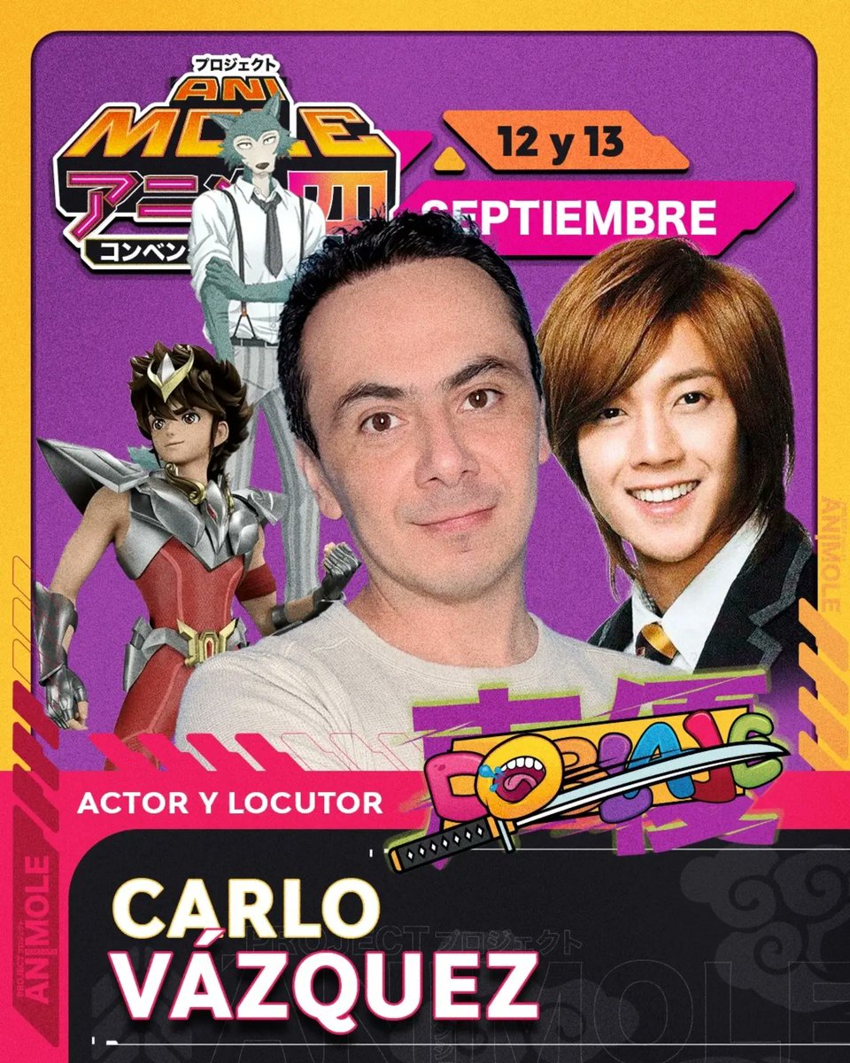 REDNATURA_SN1's tweet photo. ¿Ya viste quién regresa? @carvadi, voz de Star Lord, Buggy, Seiya, Sova, Kenshi y muchos más, estará sábado y domingo de 10:00 a 20:00. Firma y foto: $100 MXN. Audio y video: $200 MXN. https://t.co/hg23SP0ot3