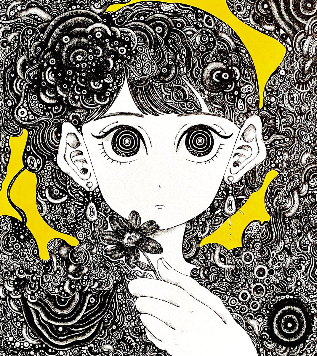 tuno_illust's tweet photo. 【告知】
自身初のミニ個展を開催します！！

津ノいくめ ミニ個展
『摩訶不思議』

『日時』
9/17（木）13:00 ～20:00（※13:00目安）
↓ 11:00～20:00
9/23（水）11:00～16:00

『場所』
デザインフェスタギャラリー原宿
WEST ART PIECE 7 （入場無料）

『その他』
•在廊はない為、差し入れなどはご遠慮ください
•設営はミケタ様@miketa_letter が代行致します
•原画はその場で持ち帰りできるため購入は先着順となります。ご了承下さい。

是非足を運んで頂ければ嬉しいです！🐥
#DFGHarajuku