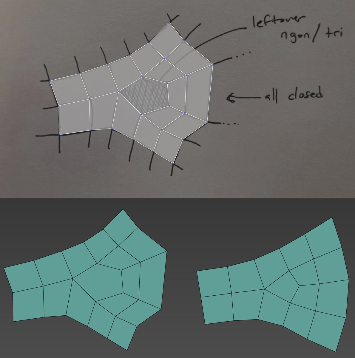 MStockDesign's tweet photo. @GPrime85 Just for fun I recreated the problem using a plane in MAX so you have a more accurate visual: https://t.co/C2WAYhdBra