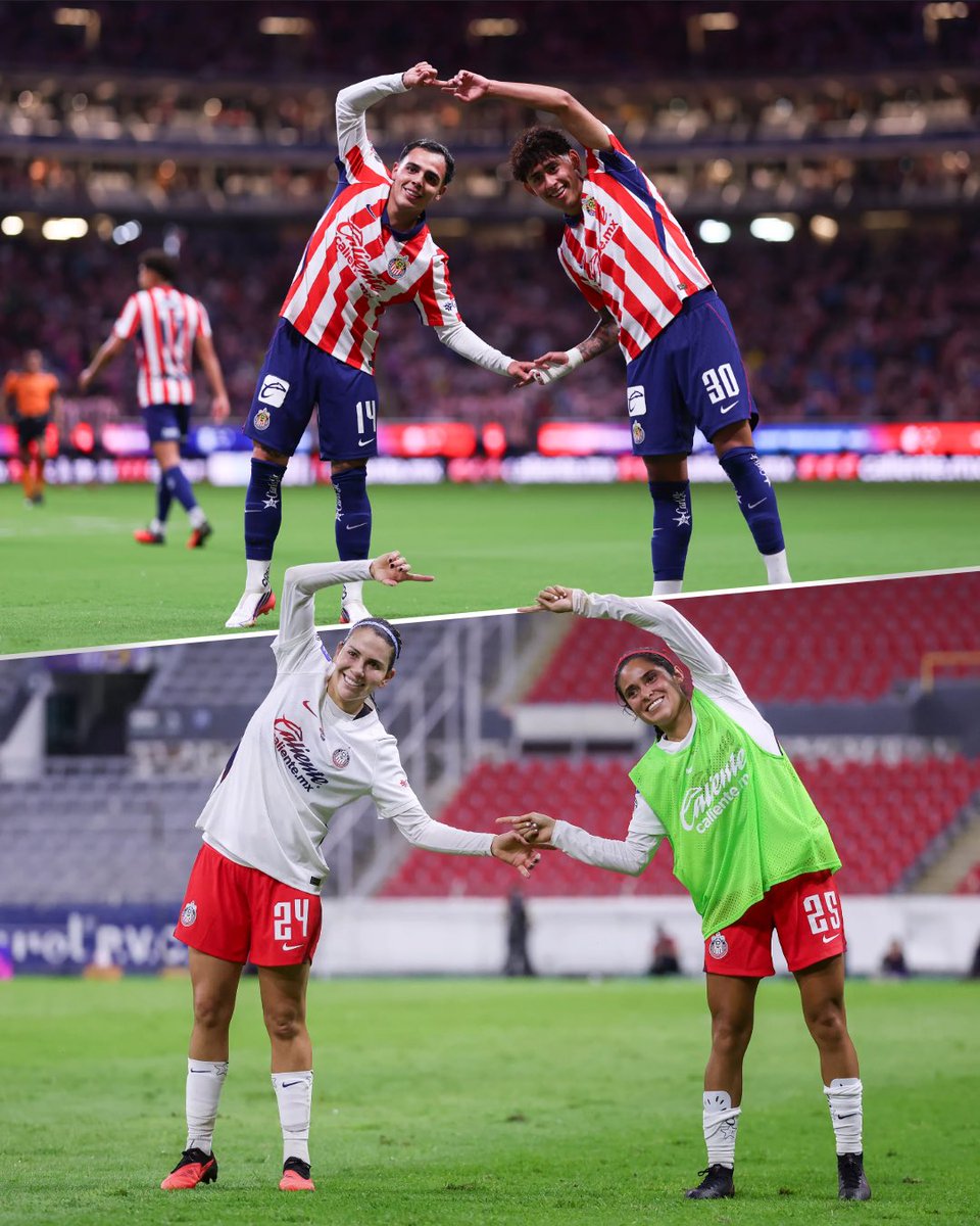 Chivas's tweet photo. 🔥 ¡Fuuuuuusión! @ChivasFemenil 👉🏼👈🏼 https://t.co/Ce3KhXXJAe