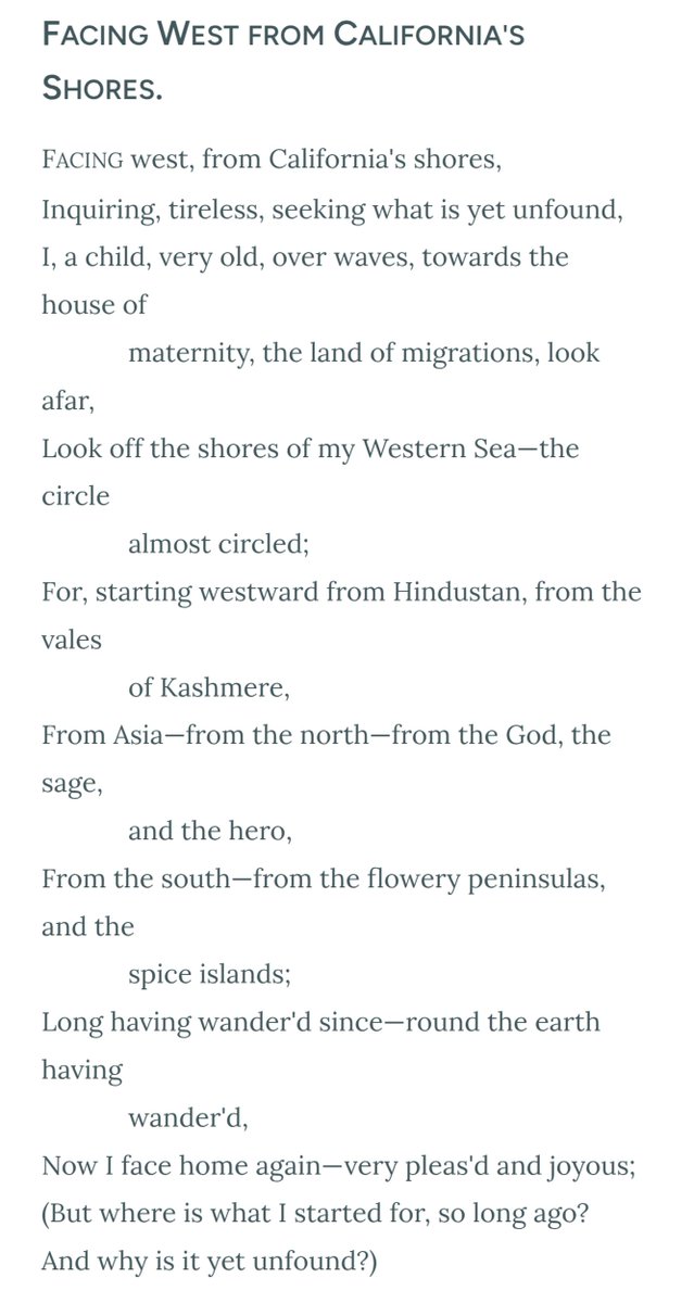 PO_Tomato's tweet photo. @FoolOfD Walt Whitman spoke on this https://t.co/r2nVDYV7S6