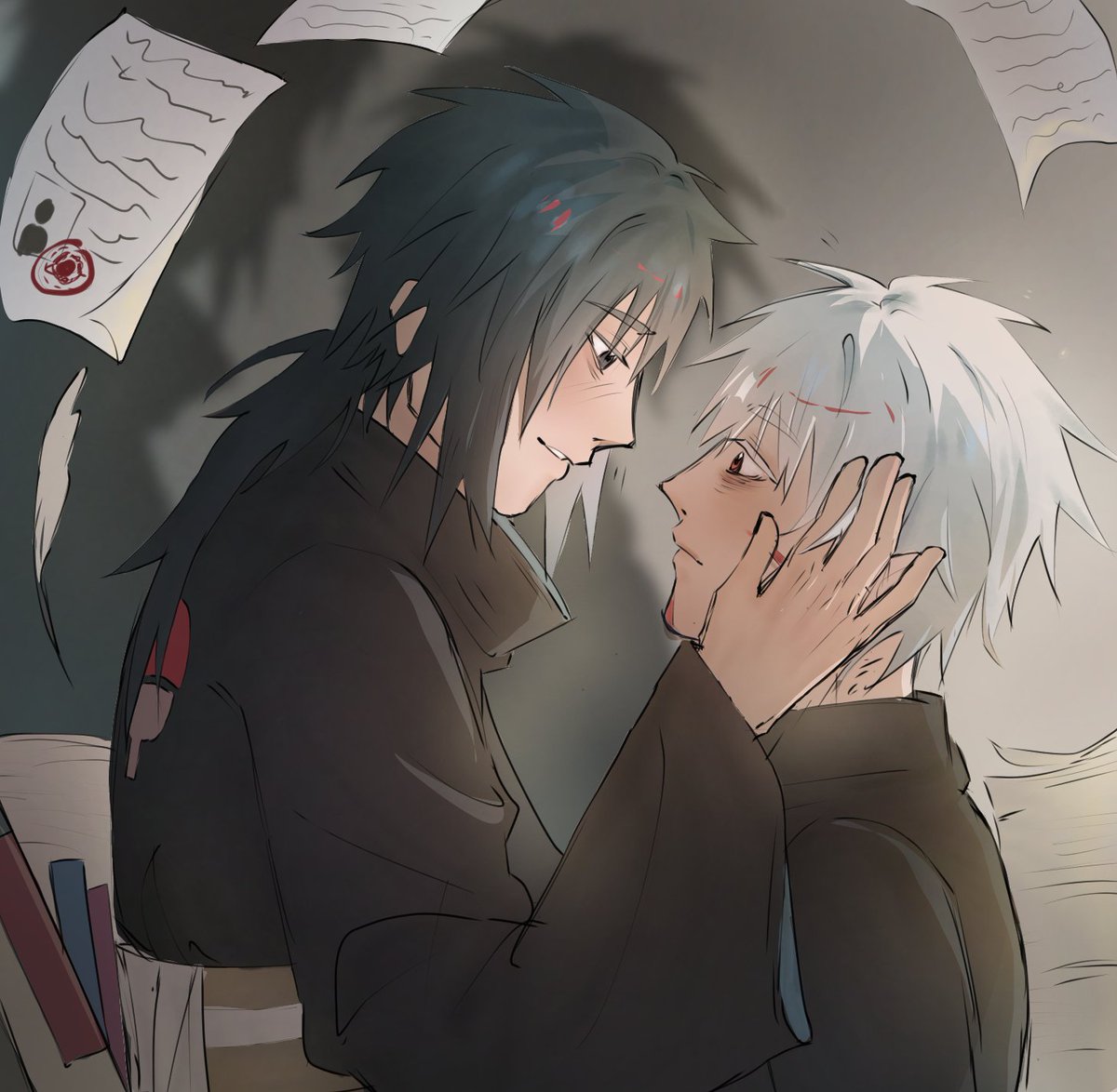 Hu1142216730160's tweet photo. #NarutoShippūden #izuna #tobirama #tobiizu https://t.co/2ypEiG39zi