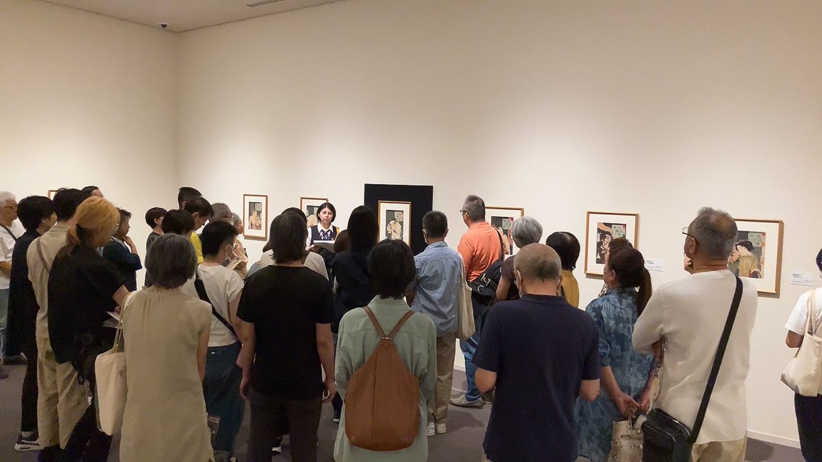 Mizuno_Museum's tweet photo. 【 告知📢 】
展覧会を担当した当館学芸員による作品解説を展示室で行います。
ギャラリートークを聞くことで美術館・作品をもっと楽しめます！お気軽にご参加ください。
●日時：2026年9月12日(土)14:00～ (約50分)
※申込不要、参加無料(要当日有効の入館券)
#芳年展 https://t.co/z5D3It8IgS