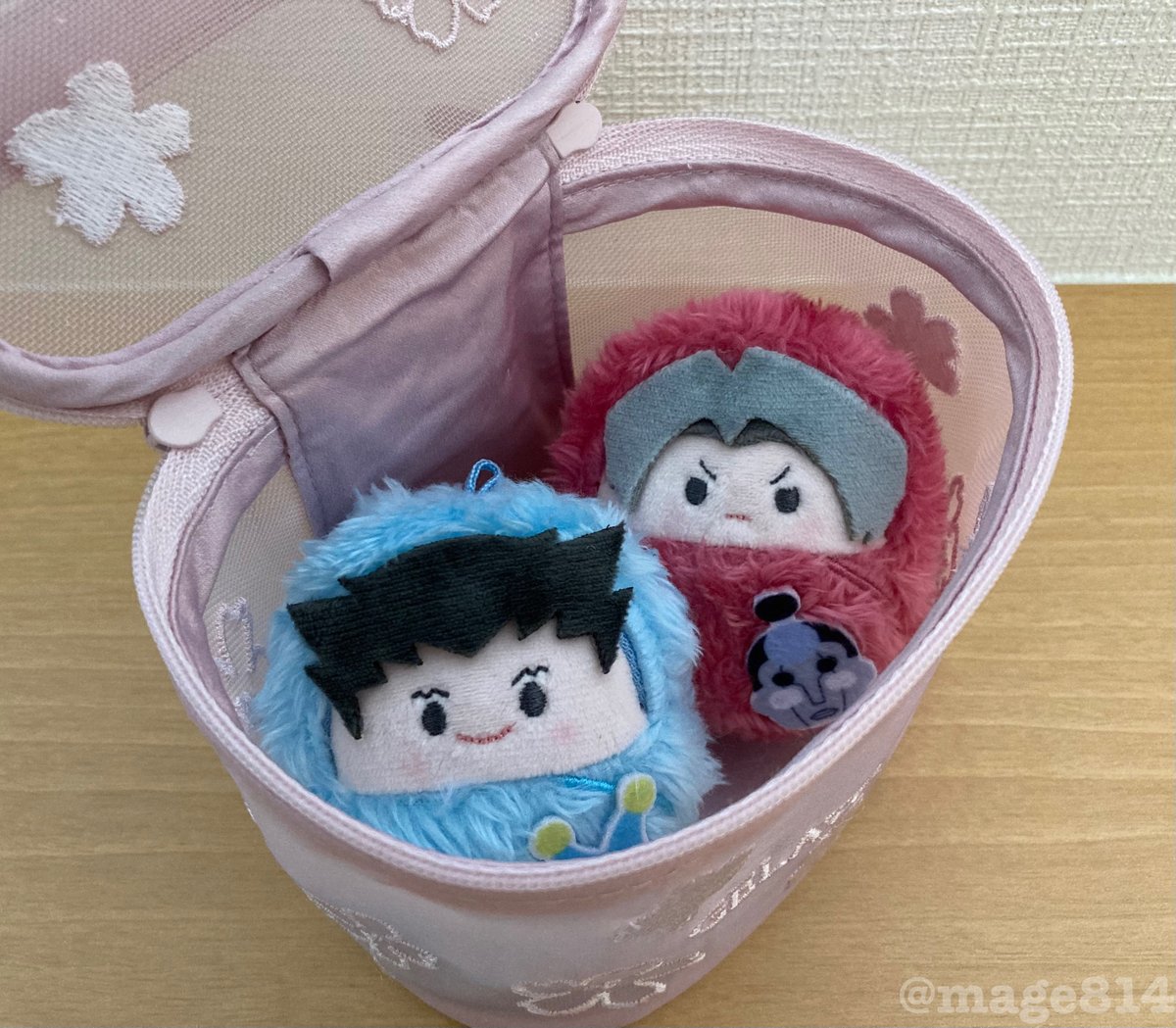 mage814's tweet photo. 今日はお出掛け♪二人ともピンクが似合う🌸 https://t.co/Lo2nEgR2hP