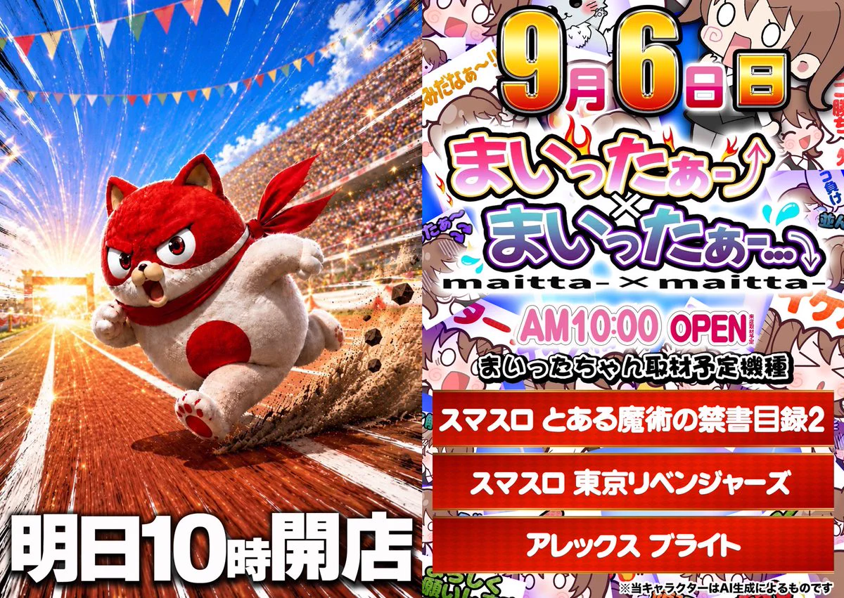 公式】マルハン昭島店 on X: 