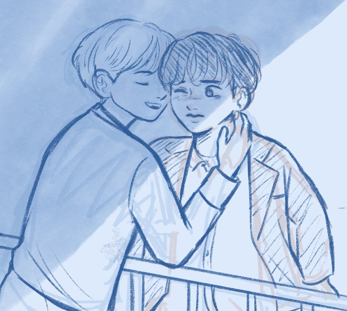 bd_b__d's tweet photo. "I thought I was the hottest guy at the office until my exact type showed up?"  

A younger Baekhyun x older Kyungsoo comic AU 🐈🐈‍⬛ #baeksoo #baekdo #백도 

Comic pages in this thread! 👇 https://t.co/bMMbAXoNJ1