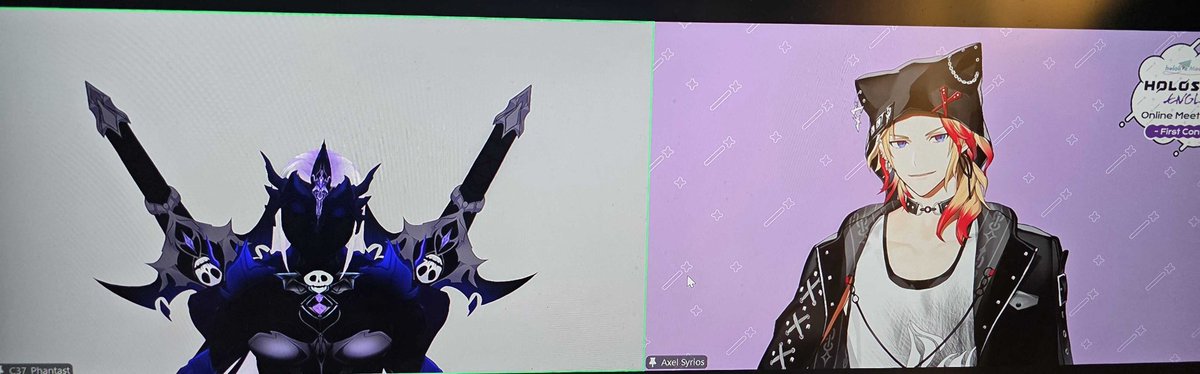 Phan_tast's tweet photo. Couldn't screenshot but thankfully took this quick pic. So awesome to have met @axelsyrios of @HOLOSTARSen ! I definitely gained a lot of confidence meeting you and hope to see you + the other boys (especially my oshi hero leader) again too! Thanks again! π #Axelotls #AxelSyrios https://t.co/jsSB0CMmdN