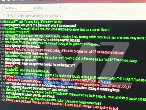 PresidentToguro's tweet photo. You have to admit it's incredibly hilarious that this old ass man took the time to learn how to download Tor and use onion browsers so he can hang out in pedophile chat rooms. Then he decides to just whip out his laptop on the plane to look up CP, knowing that since he's a guy on TV people will look at what he's doing on his computer.

What a damn freak