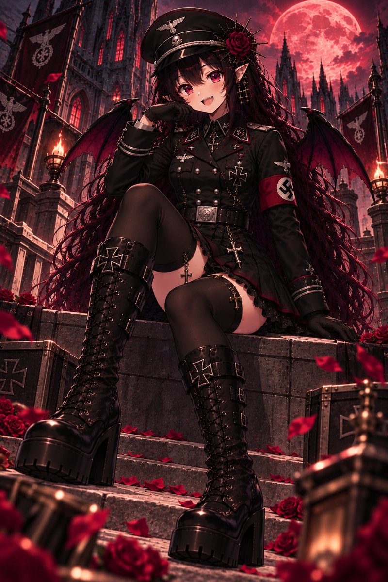 CrownTheSavage's tweet photo. Yes, I support National Socialism.
If you don't know by now and are bothered by it, why are you following me?
I want to preserve my culture, heritage, and identity, and I will not stop no matter the cost.
#NatsoCrown #CrownAI https://t.co/QSwkxdMcpl
