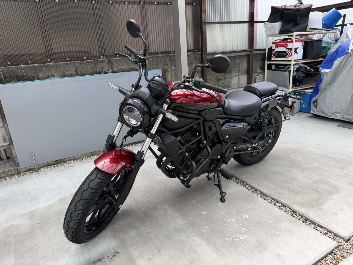 1119Two's tweet photo. チェンシコして洗車して注油〜 https://t.co/rGSw6p0SXM