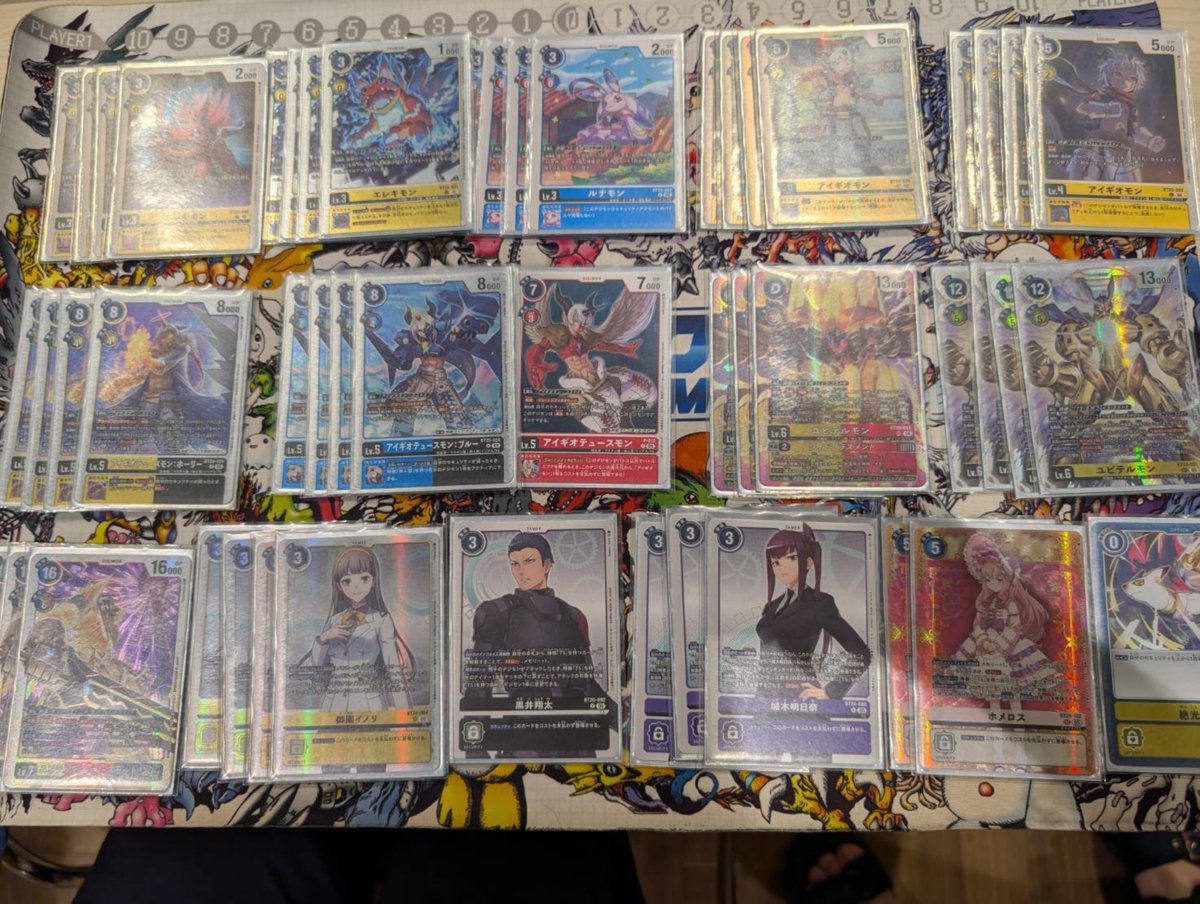 miedigi1's tweet photo. TSUTAYA鈴鹿中央通店　発売記念大会
参加者　2名
優勝　ニカワ
デッキ名　ユピテルモン
コメント　ラースモードは出ませんでした
ユピテルモンもいい強化もらいましたな～
(´ω｀)
＃デジカ
＃TSUTAYA鈴鹿中央通店 https://t.co/Nyl1eCmrKI
