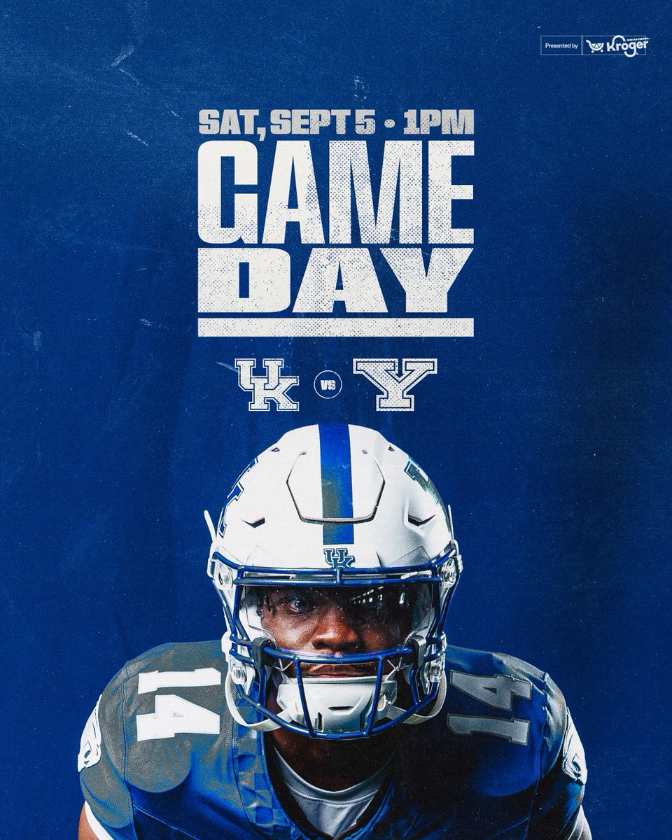 UKAthletics's tweet photo. WAKE UP, BBN, IT'S GAME DAY 😼🏈 https://t.co/YPMBKgetk5