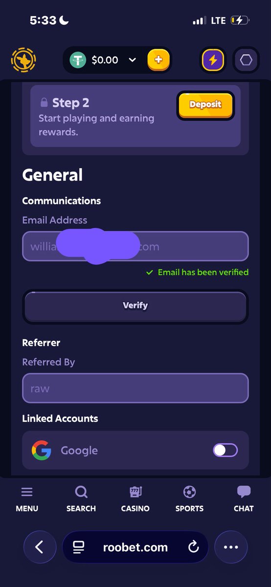 williams_iamm's tweet photo. @RawDogg209 Yoo @RawDogg209 just joined Roobet with your influence under your code RAW.  Can I tip I could appreciate that as a first welcome bonus under you 🤭😎

Username: Williams770 https://t.co/hPbZd5Bl0N