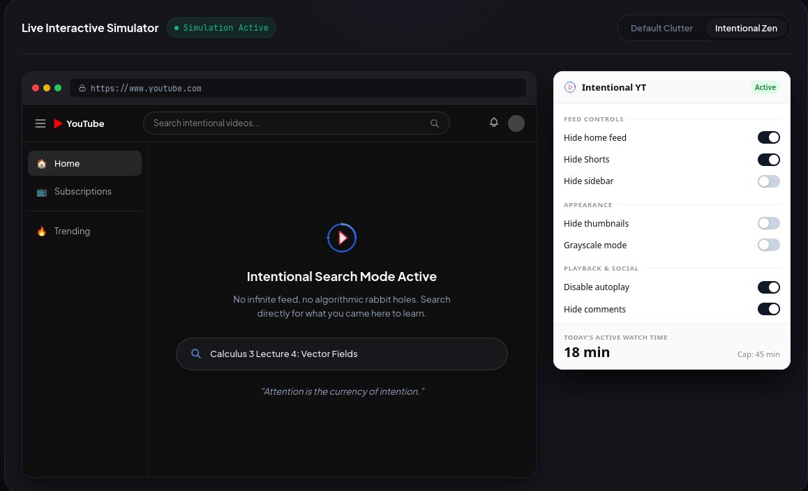 manasdotio's tweet photo. I kept telling myself "just watching one video real quick" and then losing 40 minutes to YouTube's recommended feed while I was supposed to be studying.  So I built a Firefox extension to fix it for myself. https://t.co/yMC8wrAtfr