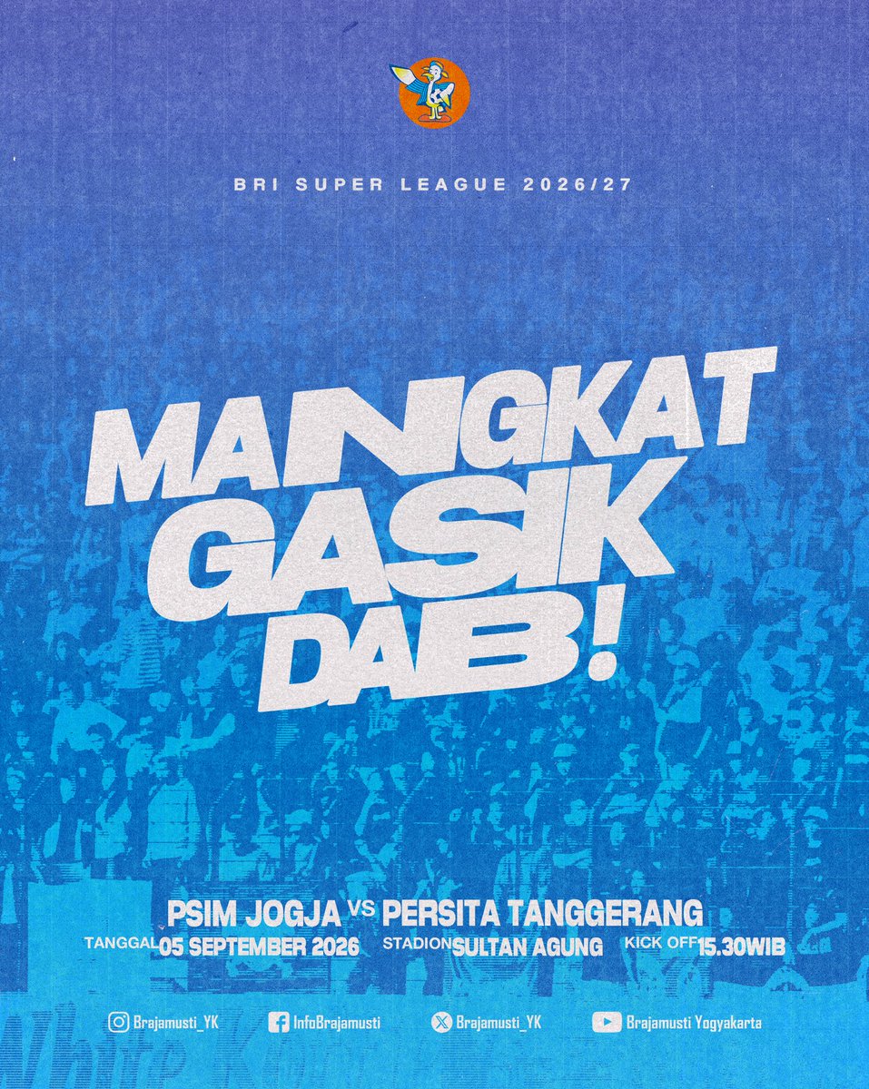 Brajamusti_YK's tweet photo. Ayo Mangkat Gasik Dab!

#MataramDay https://t.co/j51j1htQmD