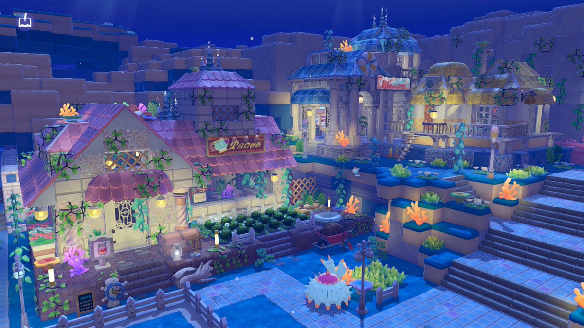 ZionRay_Pokemon's tweet photo. 夜キラキラで可愛い🥺︎︎🫶💘

クラゲライト付きハートのオブジェ作ってみたけど壊すか移動させるかも💦

 #ぽこポケ  #ぽこあポケモン  #pokopia https://t.co/XaooeLg2ea