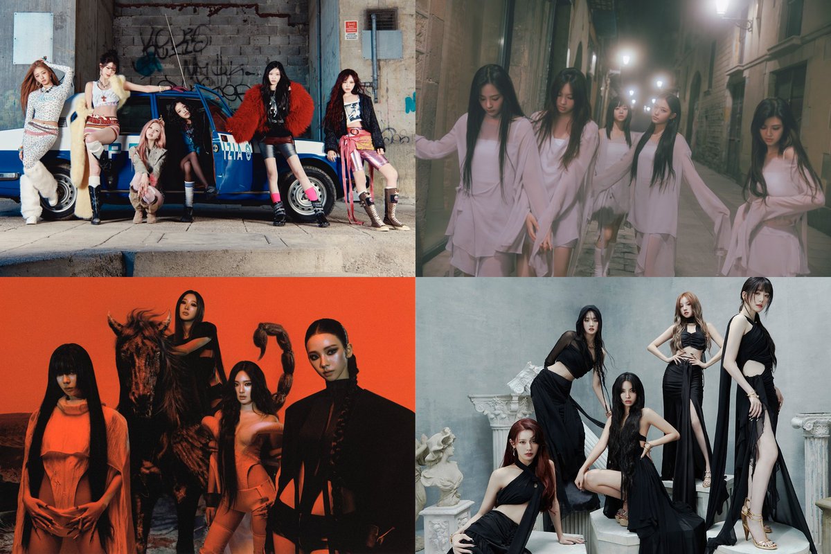 IVEGLOBAL1's tweet photo. [📈] K-pop girl groups with the most songs to spend 600+ days on the MelOn Daily Chart Top 100:

#1 IVE — 5 (+1) 🔝
#2 NewJeans — 4
#3 aespa — 2
#4 i-dle — 1

#IVE #아이브 @IVEstarship https://t.co/sbvTUAjCaj