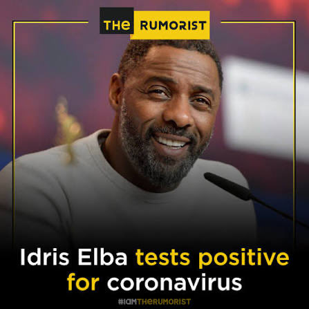 EarthtoTami's tweet photo. “Having Covid at the time I got it, it was very, very early in its cycle. So it was like, ‘Oh, shit, I’m going to die.’ I could have easily been a statistic: went to a hospital and lungs failed and that’s the end of it.”

Idris Elba left school for the National Youth Music Theatre on a Prince’s Trust grant. He holds no medical degree, no science degree, no public-health credential of any kind. An honorary Doctor of Arts arrived years later for “diversity in the creative industries,” not for reading a single immunology paper.

In March 2020 he became one of the first global celebrities to announce a positive test - while asymptomatic - then used Twitter Lives and BBC PSAs to lecture the public on seriousness, social distancing, and “stupid” conspiracy theories. 

His production company partnered with Freetown City Council and GOAL to pump official COVID prevention videos into Sierra Leone. Through 2021 press for The Harder They Fall he kept recycling the near-death framing even after a mild, symptom-free recovery, keeping the fear narrative alive for a mass audience that treats movie stars as oracles.

The man who scored an early test when frontline workers could not then spent the next year reminding everyone how close he came to dying - from a case that never produced symptoms. Film sets paused for him; ordinary people lost jobs for refusing a shot he never had to debate on camera. 

Luther can solve crimes. He cannot explain spike proteins. The camera loved the quarantine video. It never asked him what he actually knew.