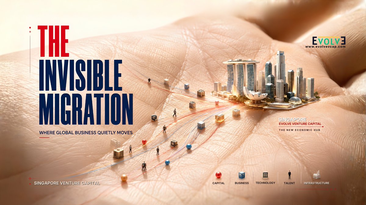 evolvevc's tweet photo. The Invisible Migration

The world's most valuable businesses are relocating quietly. 

👉 Read the full article.

https://t.co/775GIx24DT

contact@evolvevcap.com
https://t.co/KchTfmjZUI
WhatsApp: +65 8181 4097

#EvolveVentureCapital #VentureCapital #Evolvevcap #GlobalBusiness https://t.co/Mb5uBs9wpl