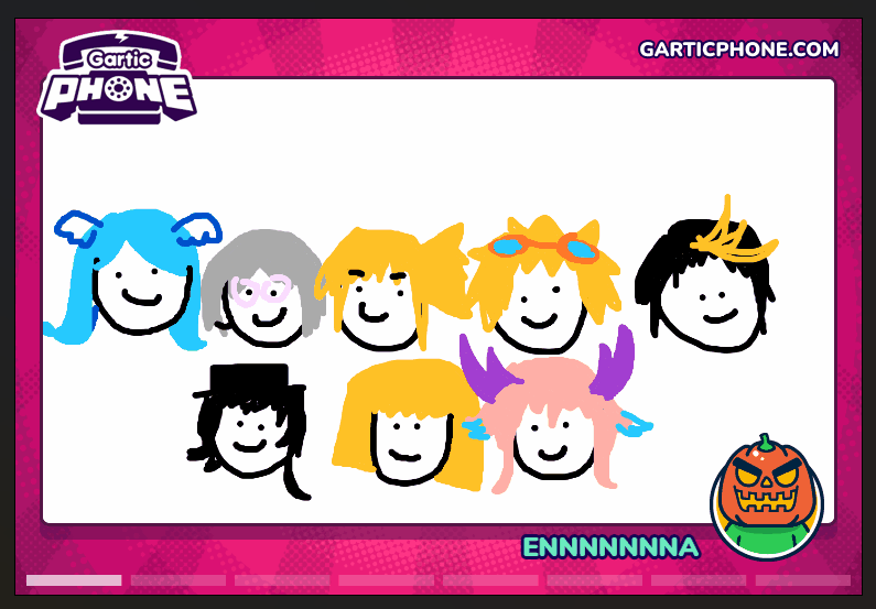 EnnaAlouette's tweet photo. Thank you for da fun gartic stream niji en &amp; chat !!!!!!!! https://t.co/3BVcgndBD7