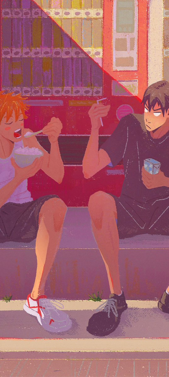 mirano_draws's tweet photo. "You should eat a real meal Kageyama" 🙃 #haikyuu https://t.co/sAM2ZzPEg9