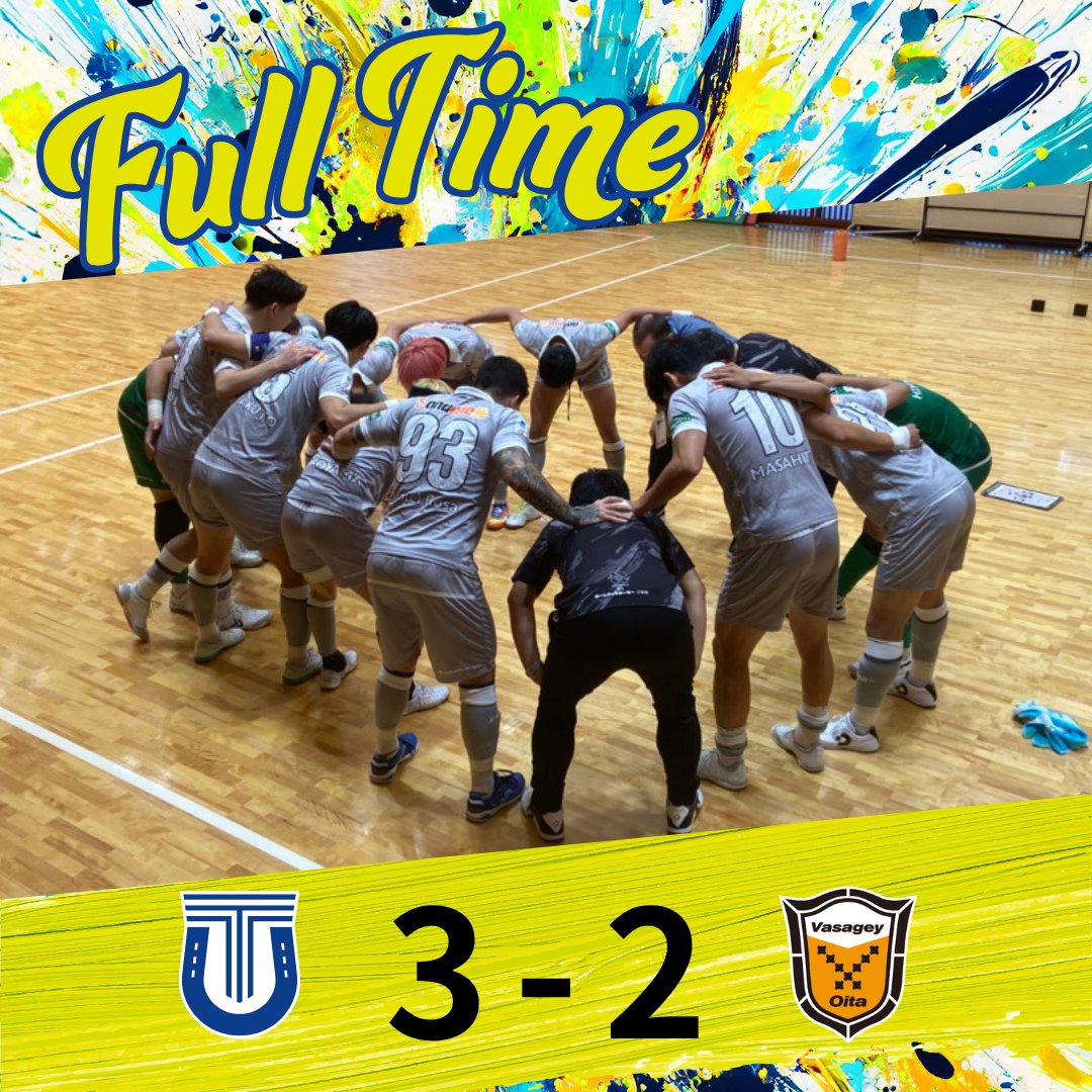 tachikawa_athle's tweet photo. 🔵FULL TIME🔵  

応援ありがとうございました！  
リーグ戦7試合ぶりの勝利！！

大澤の2得点、湯浅の技ありシュートで、リーグ後半戦は勝利でスタートすることが出来ました！

次節もアウェイゲーム。 

 9/11（金）18時30分よりでEBARA WAVE アリーナ おおたでしながわシティと対戦。  

応援よろしくお願いします🔥