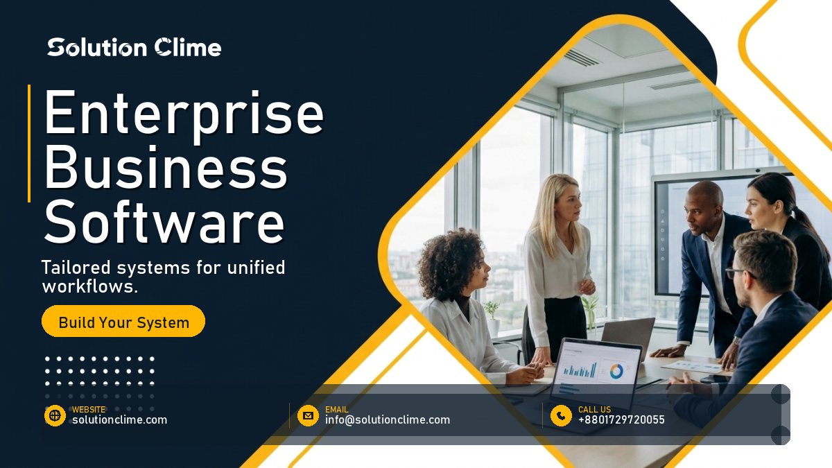 solutionclime's tweet photo. Running ops on spreadsheets?

Before: Manual handoffs &amp; data errors.
After: Unified enterprise software connecting sales, inventory &amp; finance.

We build custom systems for your workflow:
https://t.co/suwTj8eYM0
info@solutionclime.com
+8801729720055

#CustomSoftware #Enterprise https://t.co/joGXVtBM8v